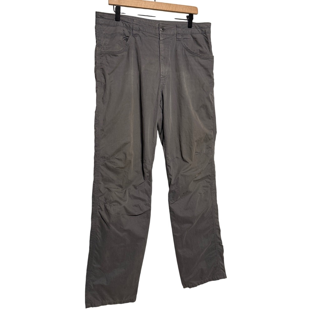 Patagonia Cargo Hiking Pants Gray Lightweight Adventure Men's Size 35